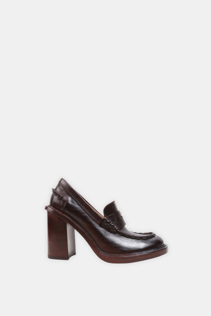 Décolleté_leather_stylish_woman_brown_shoes